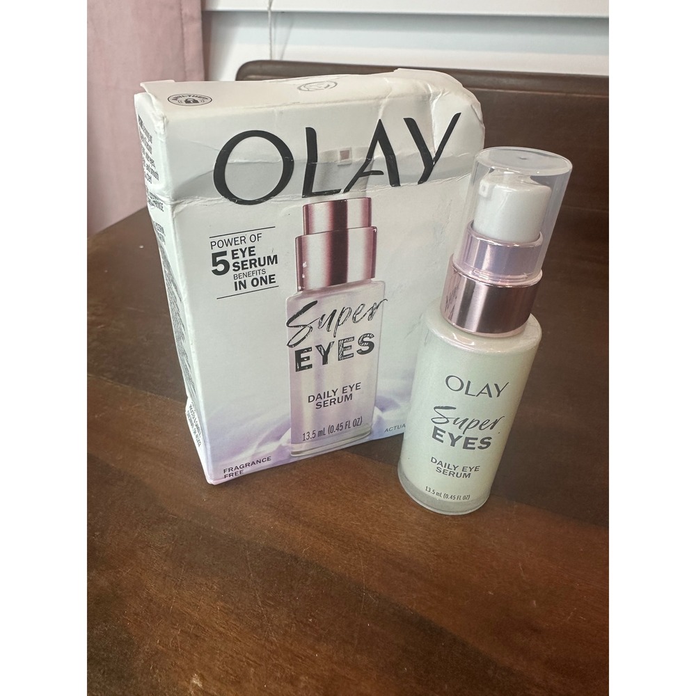 Olay Super Eyes Daily Eye Serum 13.5ml Fragrance Free 5-in-1 Brightening Serum